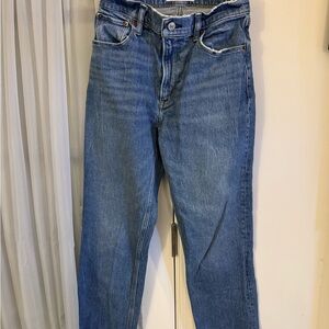 Abercrombie & Fitch The 90’s Straight Ultra High Rise